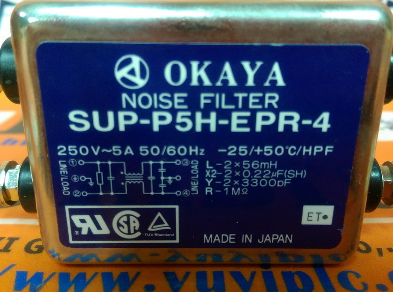 OKAYA SUPP5HEPR4 NOISE FILTER PLC DCS SERVO Control MOTOR POWER